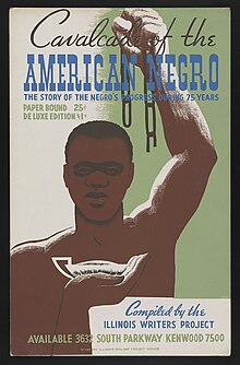 Cavalcade of the American Negro advertisement poster Cavalcade of the American Negro.jpg
