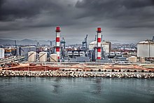 Central térmica del Puerto de Barcelona, propiedad de Naturgy