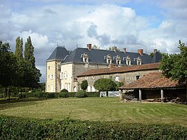 Saint-Laurent-de-la-Salle shahridagi Plessis-le-Franc Shateau