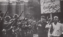 Chicago Democratic Convention 1968 - National Guard and Demonstrators Chicago Democratic Convention 1968.png