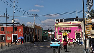 Mitten in Cholula