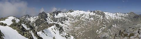 Panorama del Circo de Gredos desde Morezon