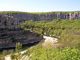 Chauzon - Vue