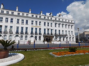 The hotel in 2017 Claremont Hotel, Eastbourne.jpg