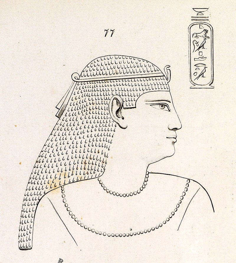 cleopatra drawing for kids