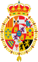 Erb Alfonse XIII. Španělského
