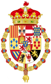 Coat of Arms of Infante Gonzalo of Spain.svg