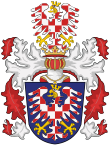 Coat of arms of the Margraviate of Moravia.svg