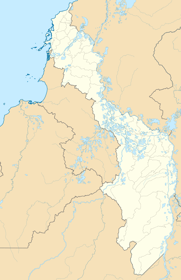 Colombia Bolívar location map.svg