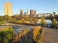 North Bank Park, Upper Scioto Rail Bridge