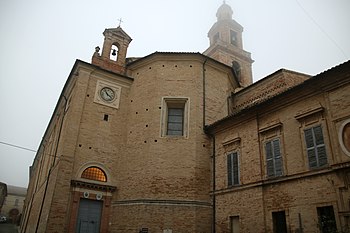 Concattedrale di S. Flaviano Concattedrale di San Flaviano (Recanati), esterno 02.jpg