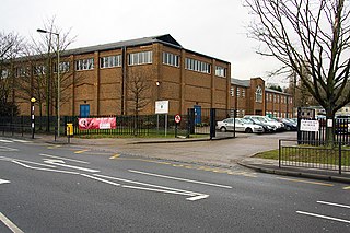 Copthall School Academy in Mill Hill, Greater London, England