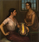 Cordobesas (1922), óleo sobre lienzo