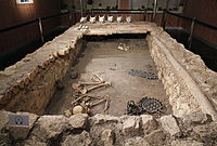 שחזור קבר במוזיאון הארכאולוגי של צ'ורום