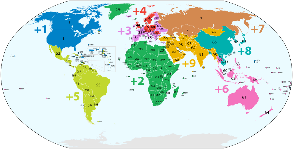 list-of-country-calling-codes-wikipedia