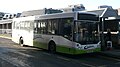 English: Countryliner MRM3 (AE56 MDF), a MAN 14.220/MCV Evolution, laying over between duties in Commercial Road, Guildford, Surrey, on the bus stands outside the main part of the Friary bus station. It was about to start route 478, being on the correct stand three minutes prior to departure time.