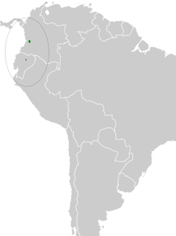 Cypseloides lemosi map.svg