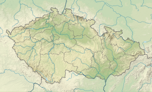 Tsjekkia lettelse plassering map.svg