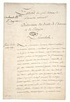 Déclaration des droits de l'homme et du citoyen de 1789. Page 1 - Archives Nationales - AE-II-1129.jpg
