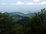 Col de Tourniol: Blick zum Rhonetal