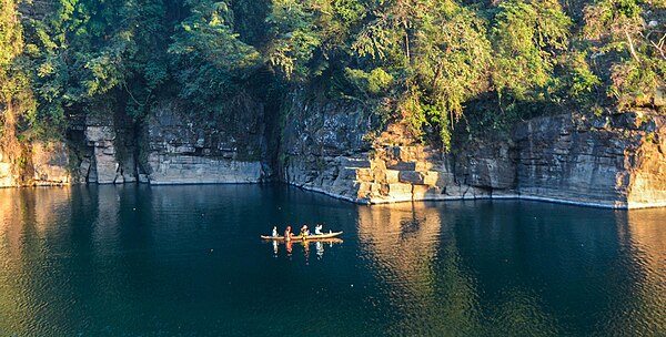 Image: Dawki River, Meghalaya, India