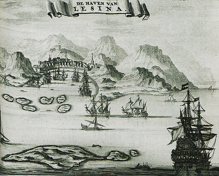 File:De Haven van Lesina - Dapper Olfert - 1688.jpg