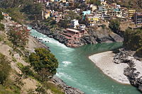 The Fidda River flowing through Sharorah, Latifardh