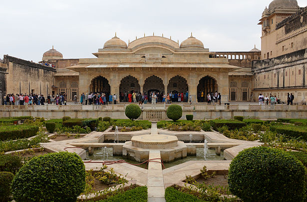 Salle d'audience privé, Fort d'Amber, Jaipur.