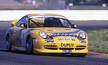Porsche 911 GT3 Cup (996) front (Pictured racing in Carrera Cup France) Dominique Dupuy Porsche Carrera Cup France 1999.jpg
