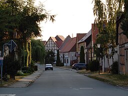 Dorfstraße in Harzgerode