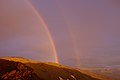 Double rainbow over Tverrfjellet in Sulitjelma.jpg