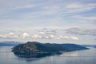 Dyrøya, Troms island in Dyrøy, Norway