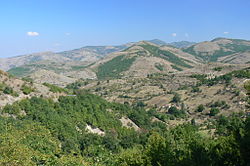 Панорама восточной части Родопских гор