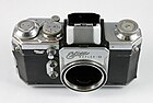 Edixa Reflex-B with opened top-viewfinder [D]