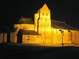 Vézières'deki kilise