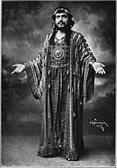 Caruso as Samson in Samson et Dalila, 1919 Enrico Caruso in "Samson et Dalila". Photograph by Herman Mishkin.jpg