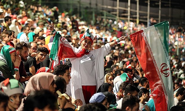 Women were allowed to enter football stadiums after 40 years to watch the FIFA World Cup in 2018