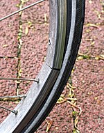 Broken rim after a bicycle/car-door collision Felgenbruch 1645.jpg