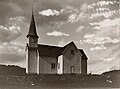 Finsland kirke ca. mellom 1900 og 1910 Foto: C. Christensen Thomhav / Riksantikvaren