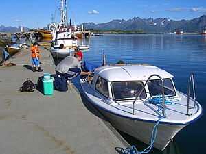 Fjordling 17HT i Melbu gjestehavn