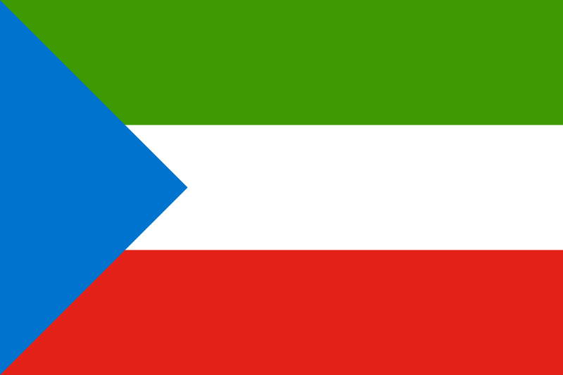 File:Flag of Equatorial Guinea (without coat of arms).svg