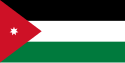 Flagge von Transjordanien