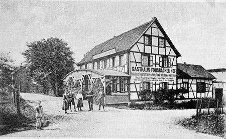 Forsbacher Hof Jahrhundertwende