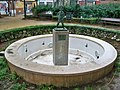 Fuente del Jardín de los Monos (plaza de la Victoria), 2022-12-14.