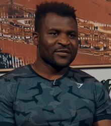 Francis Ngannou - Gymshark Athlete & Professional Boxer Francis Ngannou 2023 (cropped).png