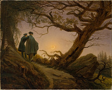 ไฟล์:Friedrich - Two Men Contemplating the Moon.jpg