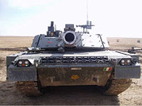 C1 Ariete front view Front view of a Ariete tank.jpg