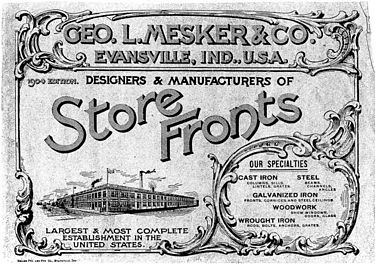 Geo. L. Mesker & Co. catalog, 1904 George L. Mesker Catalog (1904).jpg