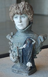 Бюст Жан-Леона Жерома (musée d'Orsay).