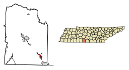 Elkton i Giles County och Tennessee